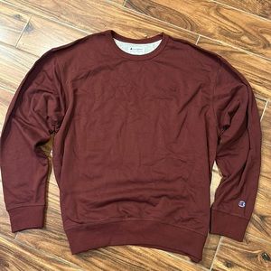 NEW Mens Champion crewneck, Color: Burgundy, Size: XL